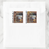Sticker Rectangulaire Amour inconditionnel (Sac)