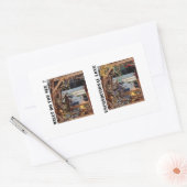 Sticker Rectangulaire Amour inconditionnel (Enveloppe)