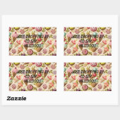 Sticker Rectangulaire Amusement de glace (Feuille)
