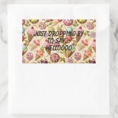 Sticker Rectangulaire Amusement de glace (Sac)