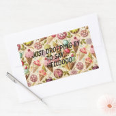Sticker Rectangulaire Amusement de glace (Enveloppe)