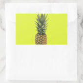 Sticker Rectangulaire Ananas doux (Sac)