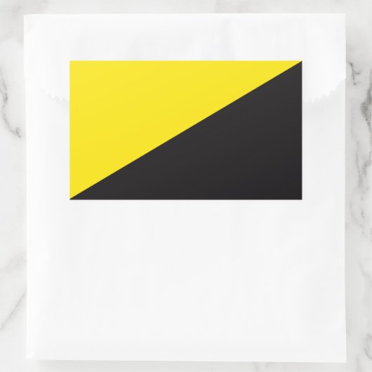 Sticker Rectangulaire Ancap flag (Sac)