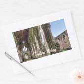 Sticker Rectangulaire Ancienne abbaye de Tintern, monastère cistercien,  (Enveloppe)