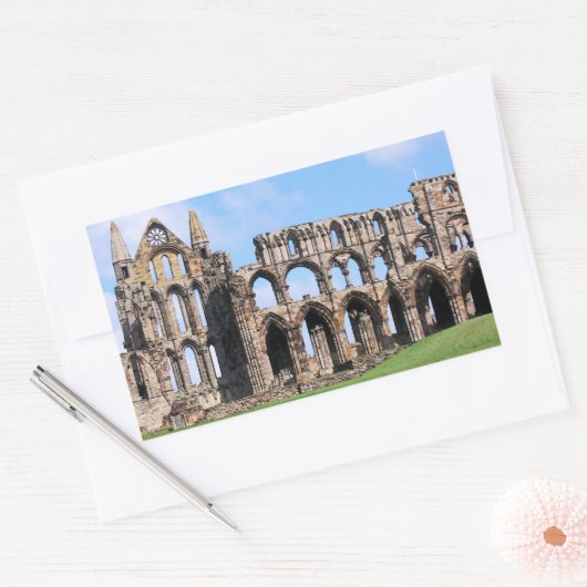 STICKER RECTANGULAIRE ANCIENNE ANGLETERRE (Enveloppe)