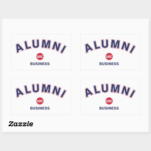 Sticker Rectangulaire Anciens de l'UIC (Feuille)