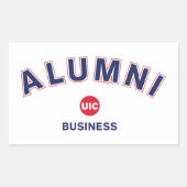 Sticker Rectangulaire Anciens de l'UIC (Devant)