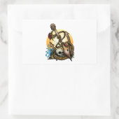 Sticker Rectangulaire Ancré (Sac)