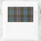 Sticker Rectangulaire Anderson Clan Family Tartan (Sac)