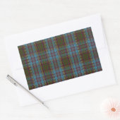 Sticker Rectangulaire Anderson Clan Family Tartan (Enveloppe)