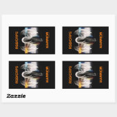 Sticker Rectangulaire Angel...RSD/CRPS (Feuille)