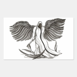 Sticker Rectangulaire Angel Uriel