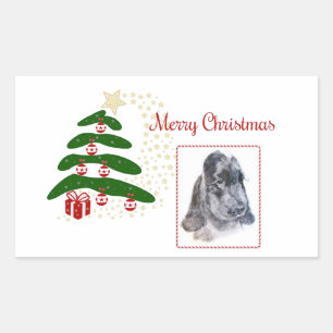 Sticker Rectangulaire Anglais Cocker Spaniel