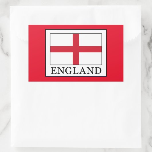 Sticker Rectangulaire Angleterre (Sac)