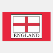 Sticker Rectangulaire Angleterre (Devant)