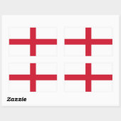 STICKER RECTANGULAIRE ANGLETERRE (Feuille)