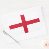 STICKER RECTANGULAIRE ANGLETERRE (Enveloppe)