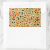 Sticker Rectangulaire Animal Antique Cheval Oiseau Deer Rabbit (Sac)