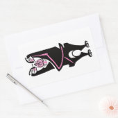 Sticker Rectangulaire Animal en voie de disparition - Horseshoe BAT - Fa (Enveloppe)