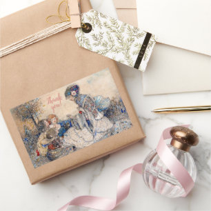 Sticker Rectangulaire Annie French A Fairytale