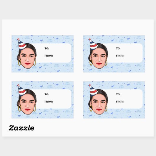 STICKER RECTANGULAIRE ANNIVERSAIRE DE L'AOC (Feuille)