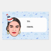 STICKER RECTANGULAIRE ANNIVERSAIRE DE L'AOC (Devant)