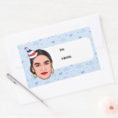 STICKER RECTANGULAIRE ANNIVERSAIRE DE L'AOC (Enveloppe)