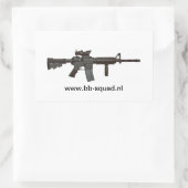 Sticker Rectangulaire Annonce BB squad (Sac)