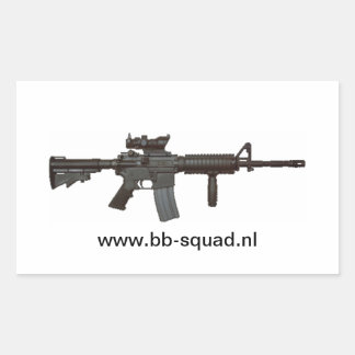 Sticker Rectangulaire Annonce BB squad