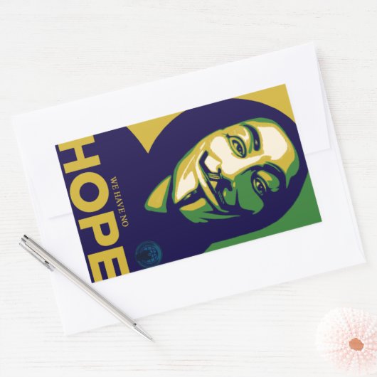 Sticker Rectangulaire Anonymous Brésil (Enveloppe)