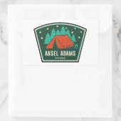 Sticker Rectangulaire Ansel Adams Wilderness California Camping (Sac)