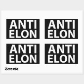 STICKER RECTANGULAIRE ANTI ELON (Feuille)