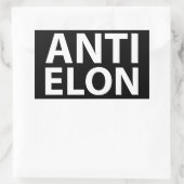 STICKER RECTANGULAIRE ANTI ELON (Sac)