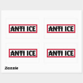 Sticker Rectangulaire Anti ICE (Feuille)