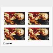 Sticker Rectangulaire Antonio Lucio Vivaldi 1723 (Feuille)