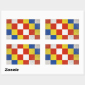 Sticker Rectangulaire Anvers (Feuille)