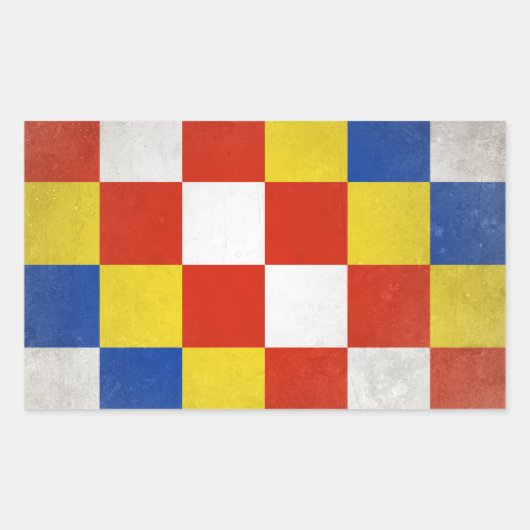 Sticker Rectangulaire Anvers (Devant)