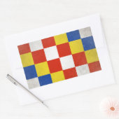 Sticker Rectangulaire Anvers (Enveloppe)
