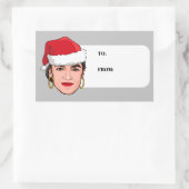 Sticker Rectangulaire AOC Noël (Sac)