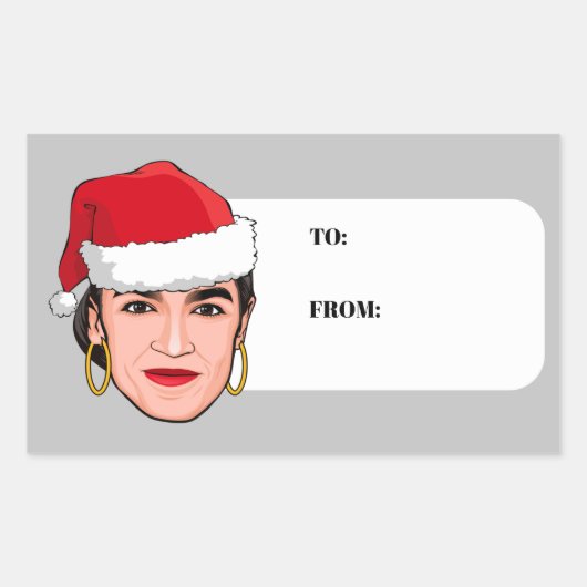 Sticker Rectangulaire AOC Noël (Devant)
