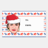 Sticker Rectangulaire AOC Noël (Devant)