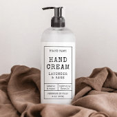 Sticker Rectangulaire Apothécaire vintage 4 OZ 120ml Cosmo Bottle Étique