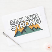 Sticker Rectangulaire Appalachia forte (Enveloppe)