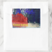 Sticker Rectangulaire Appel de Londres (Sac)