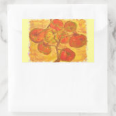 Sticker Rectangulaire aquarelle de la grappe de tomates (Sac)