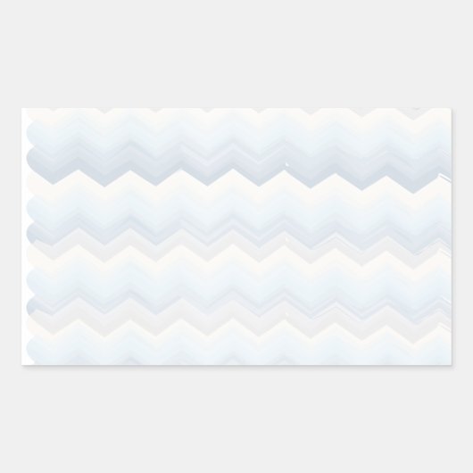 Sticker Rectangulaire Aquarelle Ocean Shades Chevron (Devant)
