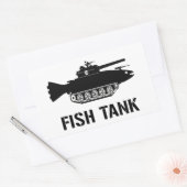 Sticker Rectangulaire Aquarium (Enveloppe)