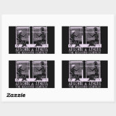 Sticker Rectangulaire Arachne contre Athena (Feuille)