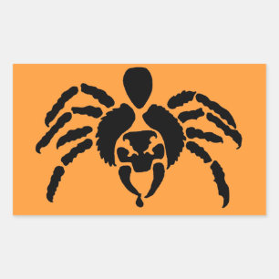 Sticker Rectangulaire Araignée