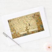 Sticker Rectangulaire Arbre de vie de Gustav Klimt (Enveloppe)